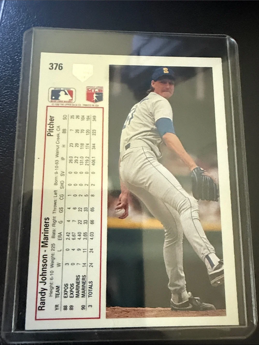Randy Johnson Baseball Card Lot - Set of 4
